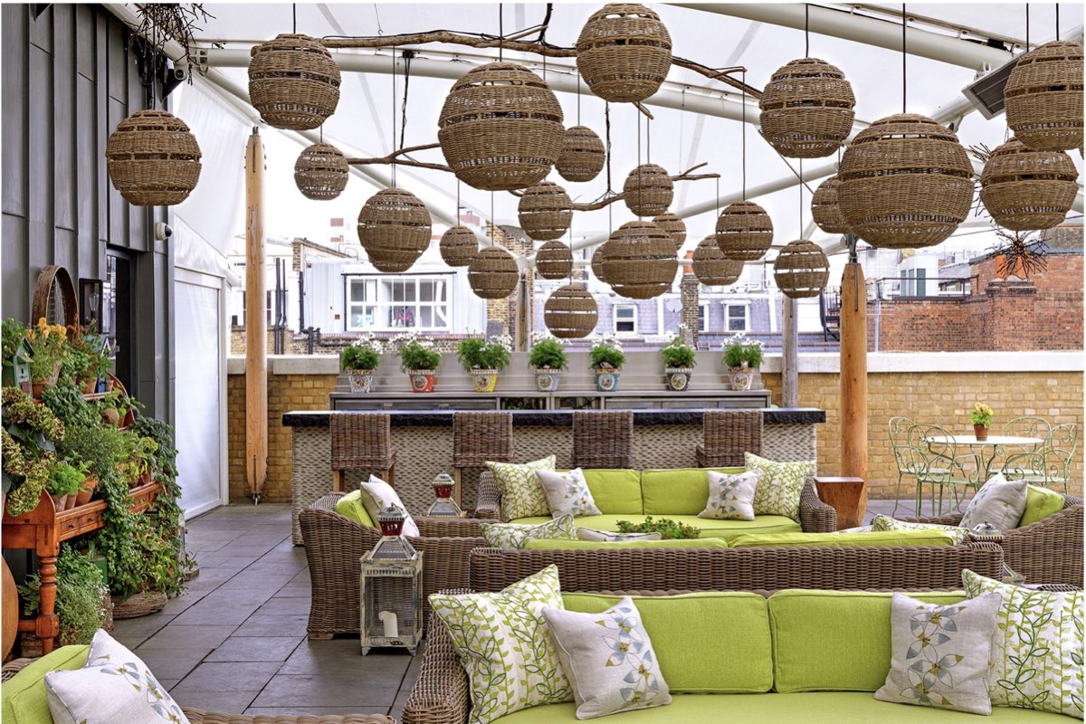 Rooftop Bars In Central London - Hamyard