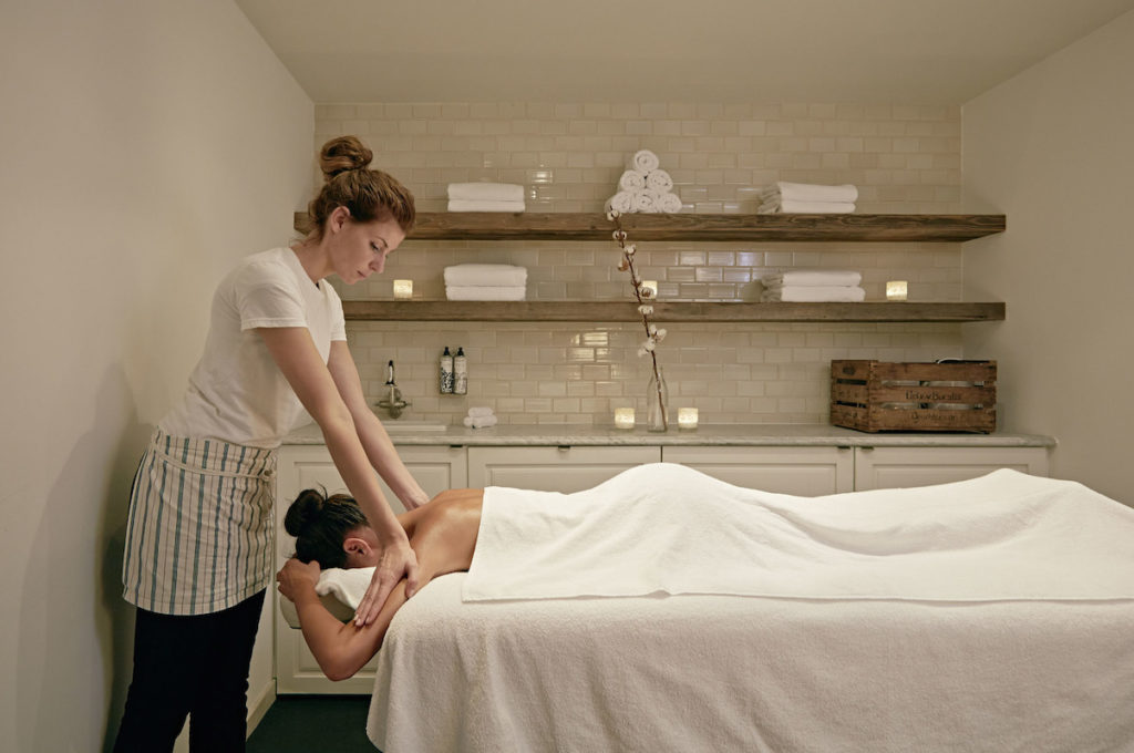 Cowshed massage
