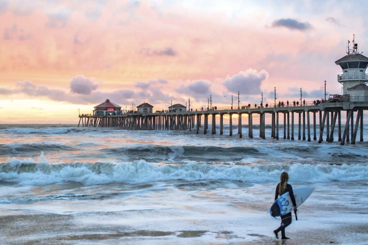 Surfing, Visit California