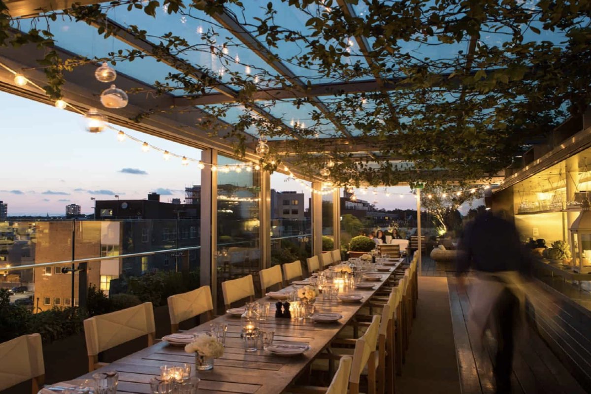 Rooftop bars in Shoreditch
