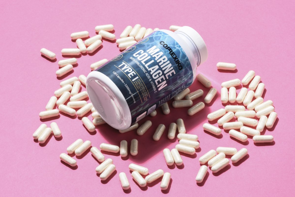 Collagen powder and capsules