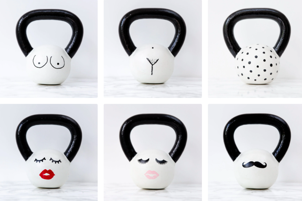 Lifting weights at-home: Buy dumbbells and kettlebells online