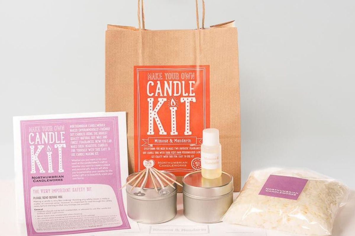 At home candle making kit 
