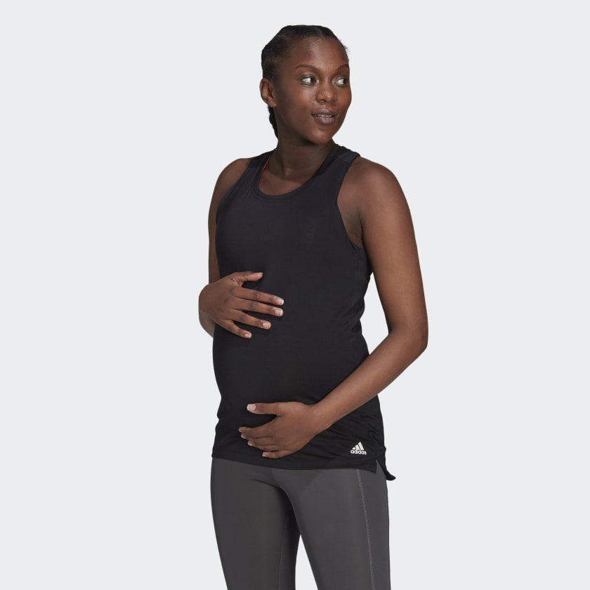 adidas aeroready maternity tank top