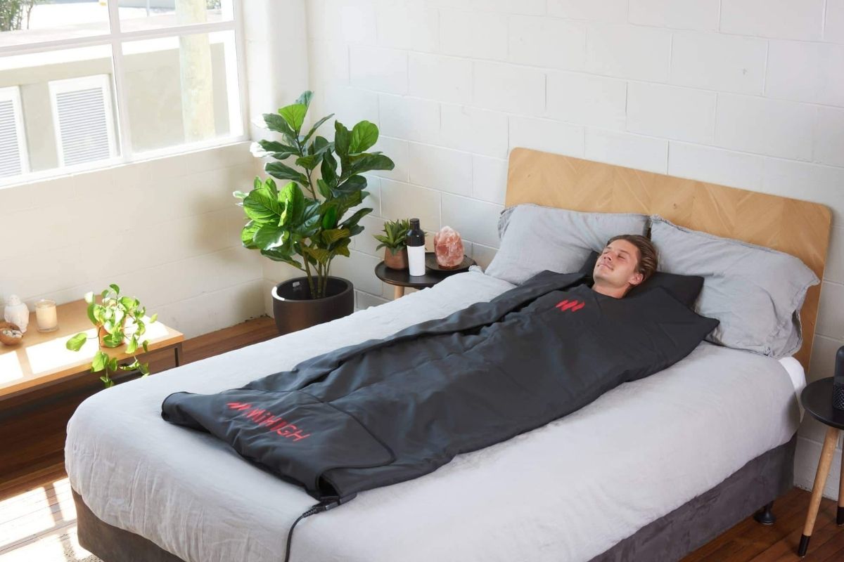 at home sauna blanket