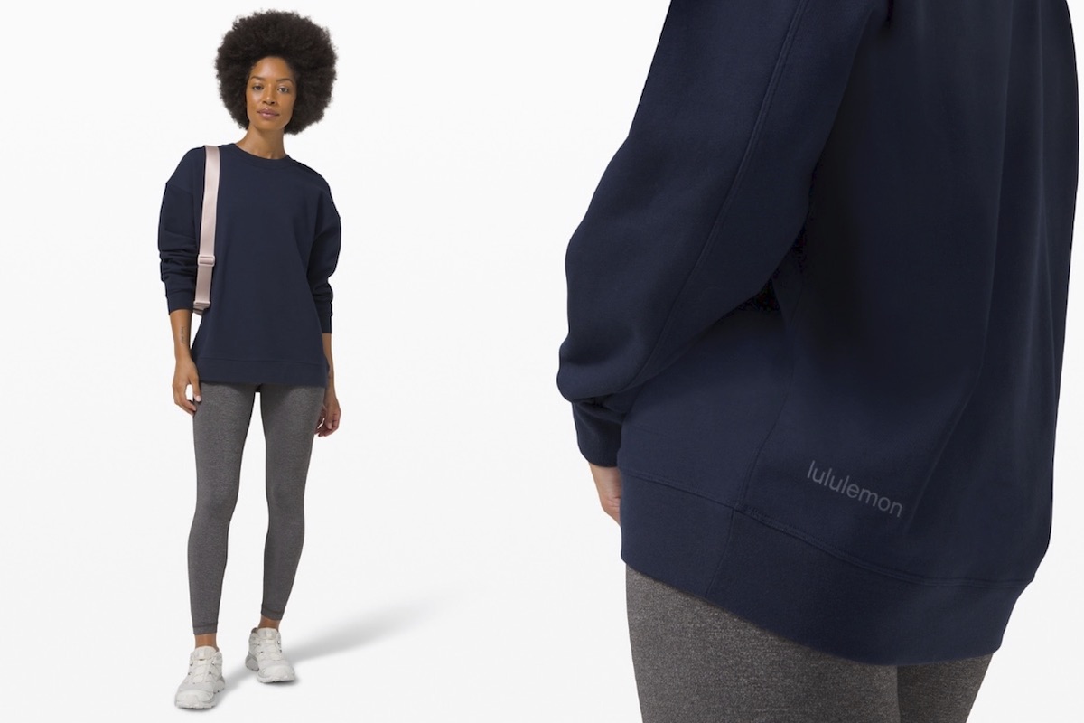 lululemon oversized crew