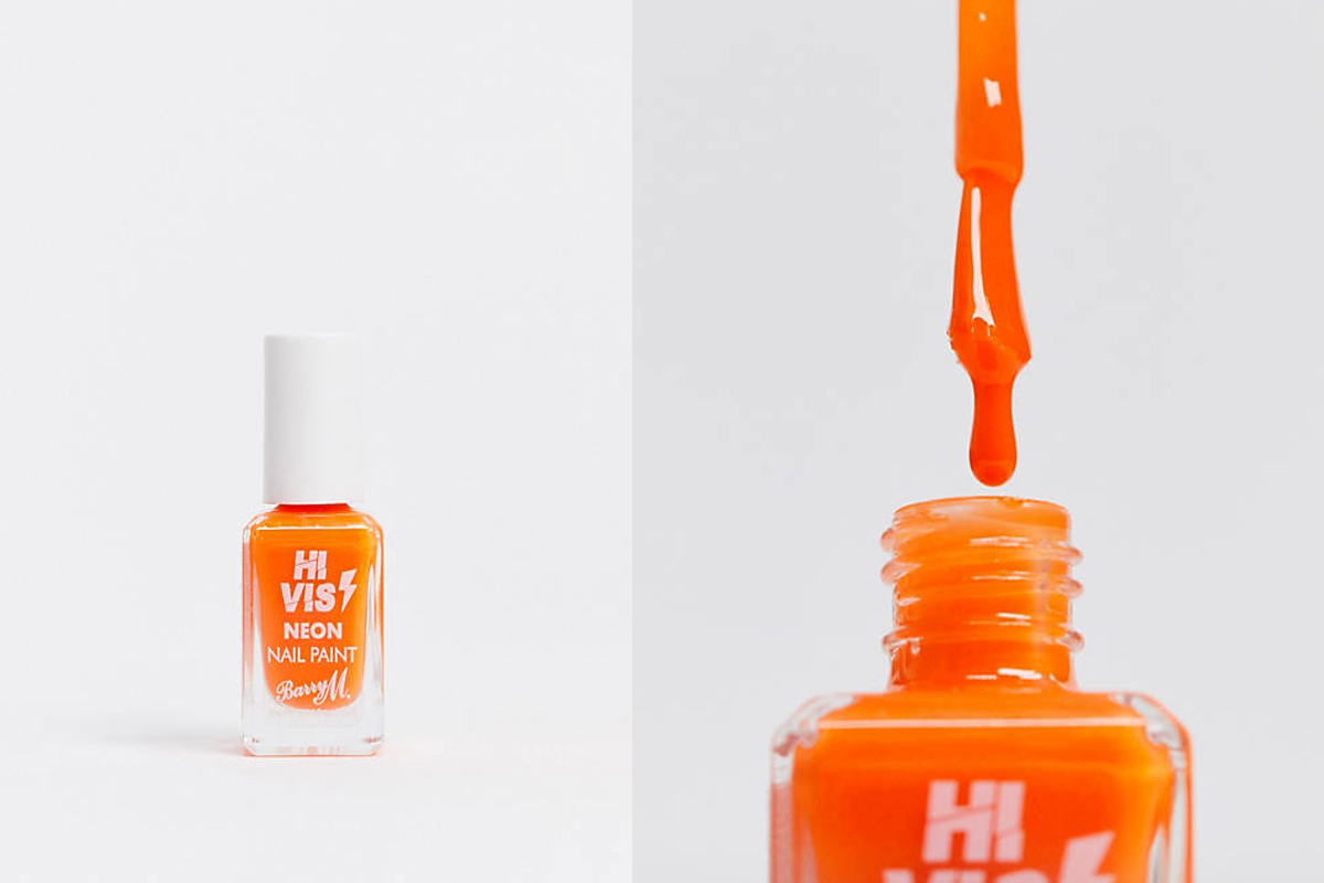 Barry M nail polish orange 