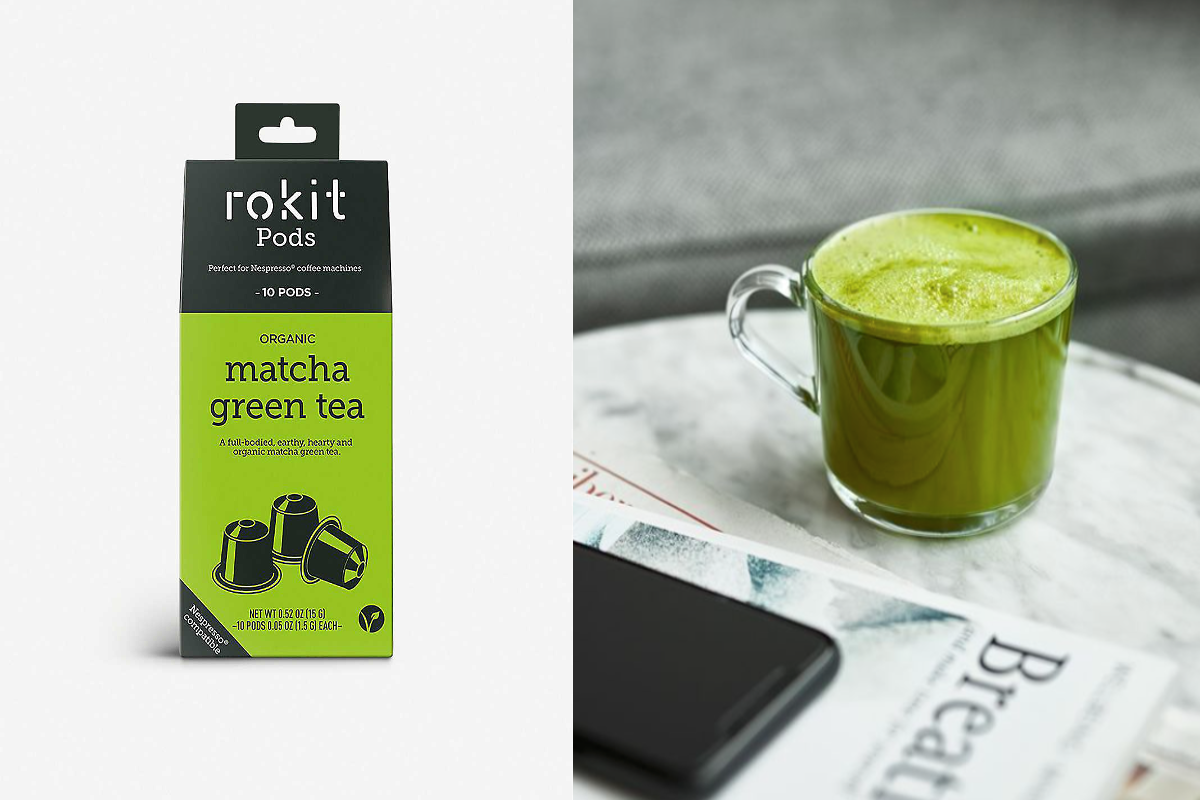 Organic Matcha Green Tea Nespresso Pods 20g