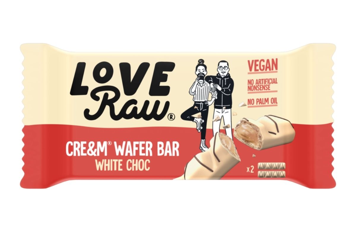 healthier chocolate snacks - Low Raw Wafer Bar