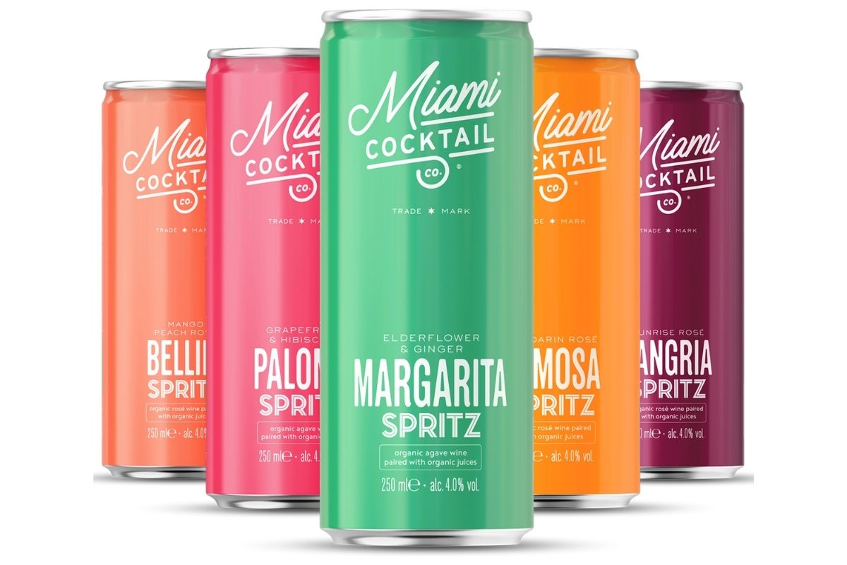 Miami cocktails - best alcoholic drinks in a can 