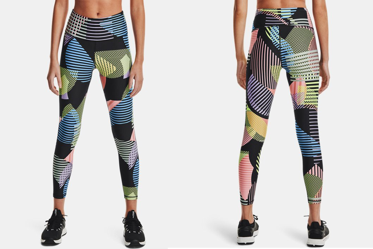 UA geometric print leggings