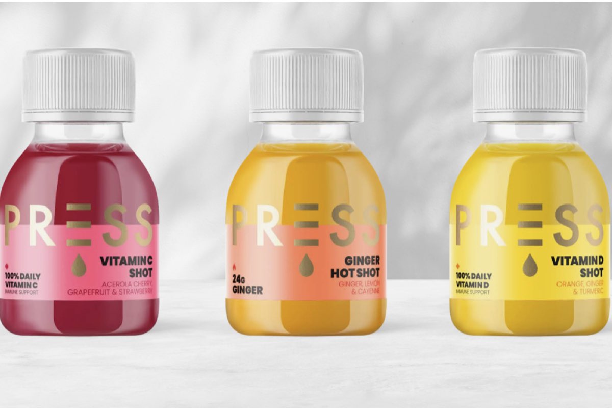 Press London immunity juice shots