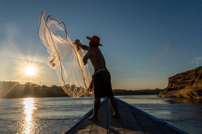 Callan a local fisherman 