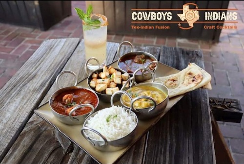 Cowboys & Indians Indian-Tex Fusion & Cocktails