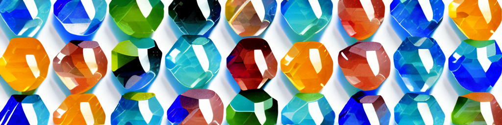 Twelve gemstones