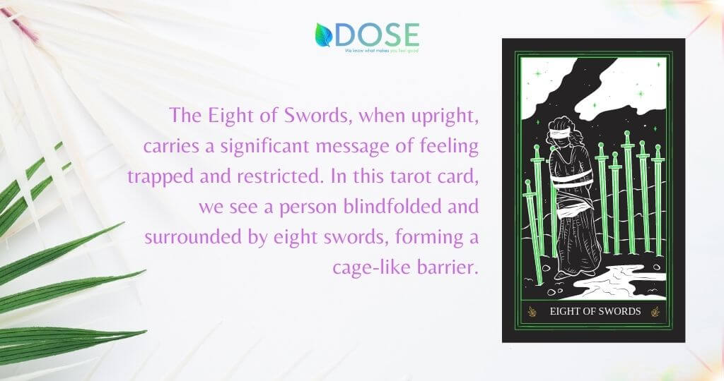 Eight of Swords Tarot Card
