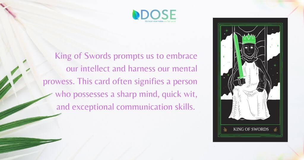 King of Swords Tarot Card