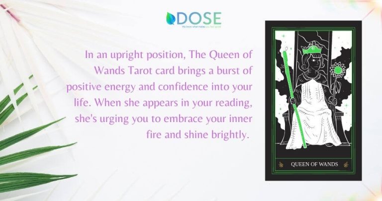 Queen of Wands Tarot Card