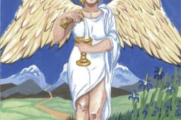 The Temperance Tarot Card