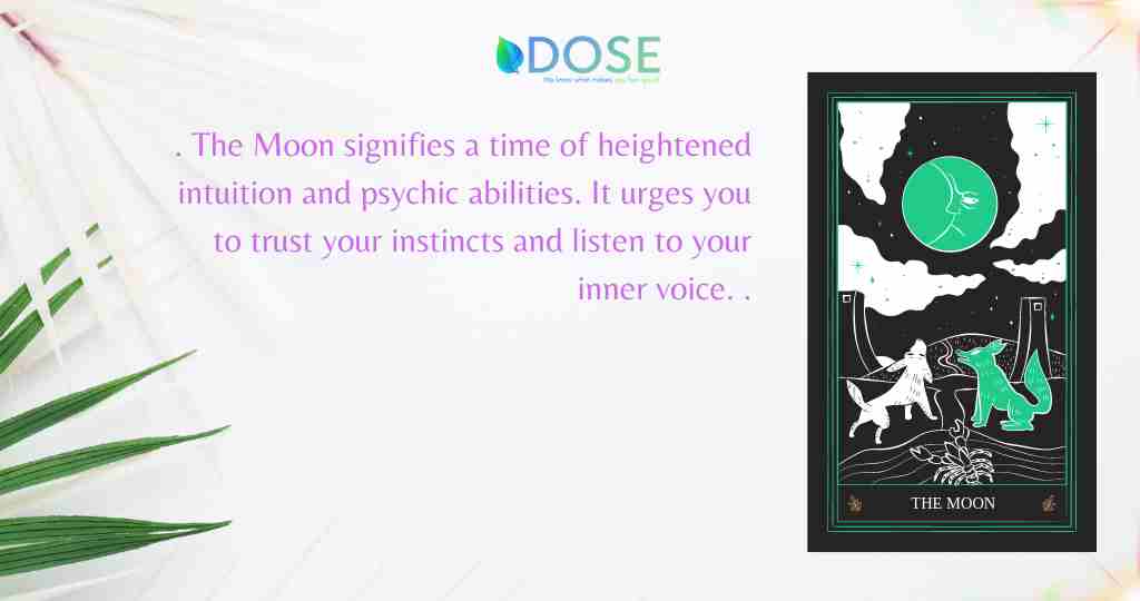 The Moon Tarot Card