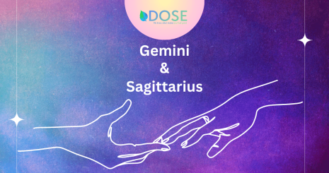 Gemini and Sagittarius