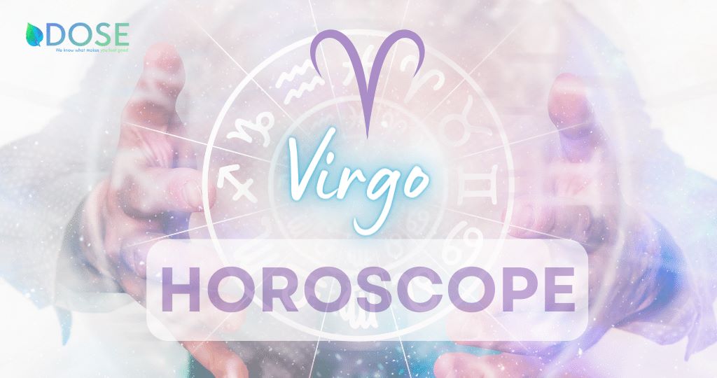 Two intertwined astrological symbols representing virgo