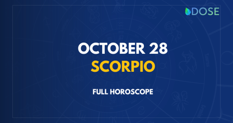 October 28 Zodiac Sign