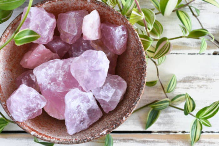 Source: Istockphoto. Rose Quartz