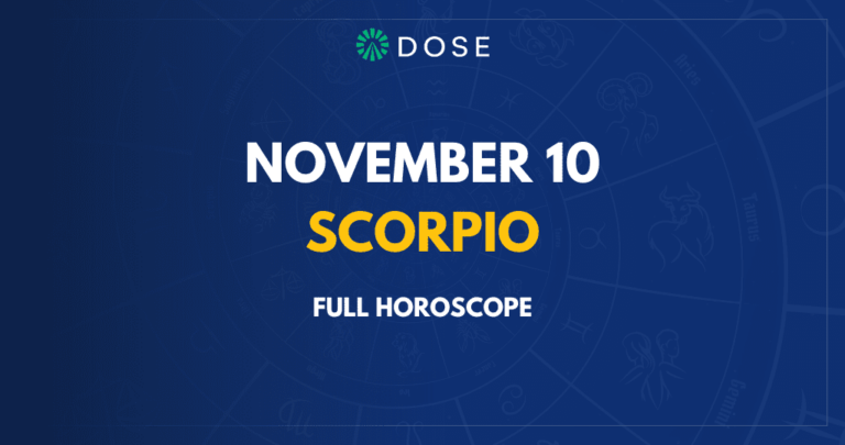 November 10 Zodiac Sign