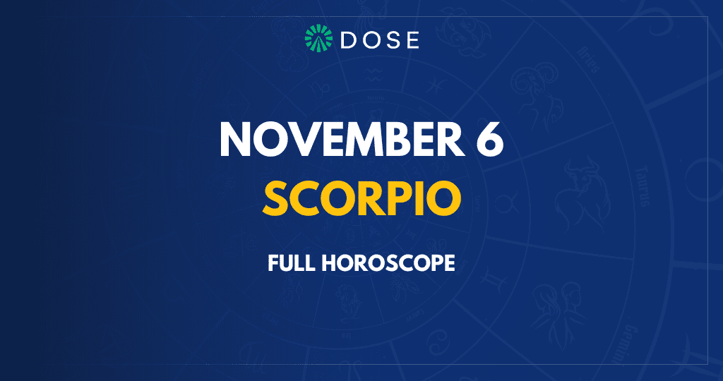 November 6 Zodiac Sign