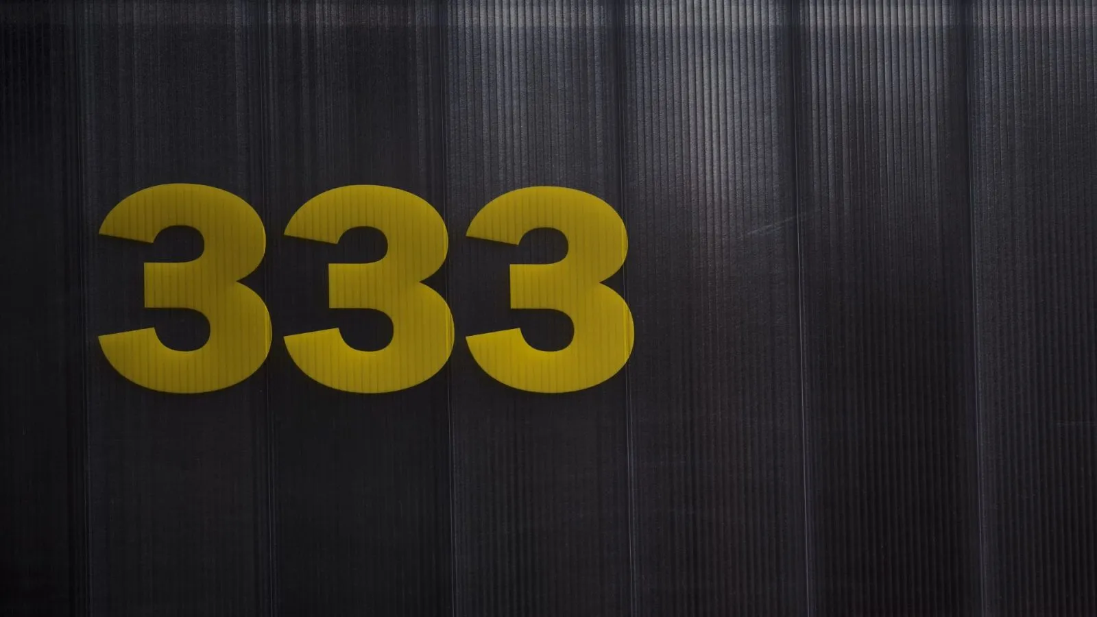 333 door apartment number