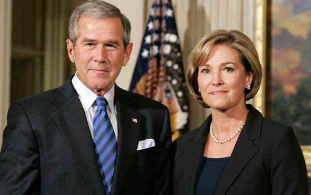 George Bush and Laura Bush