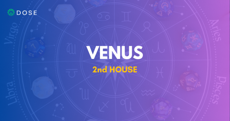 venus in 2nd house